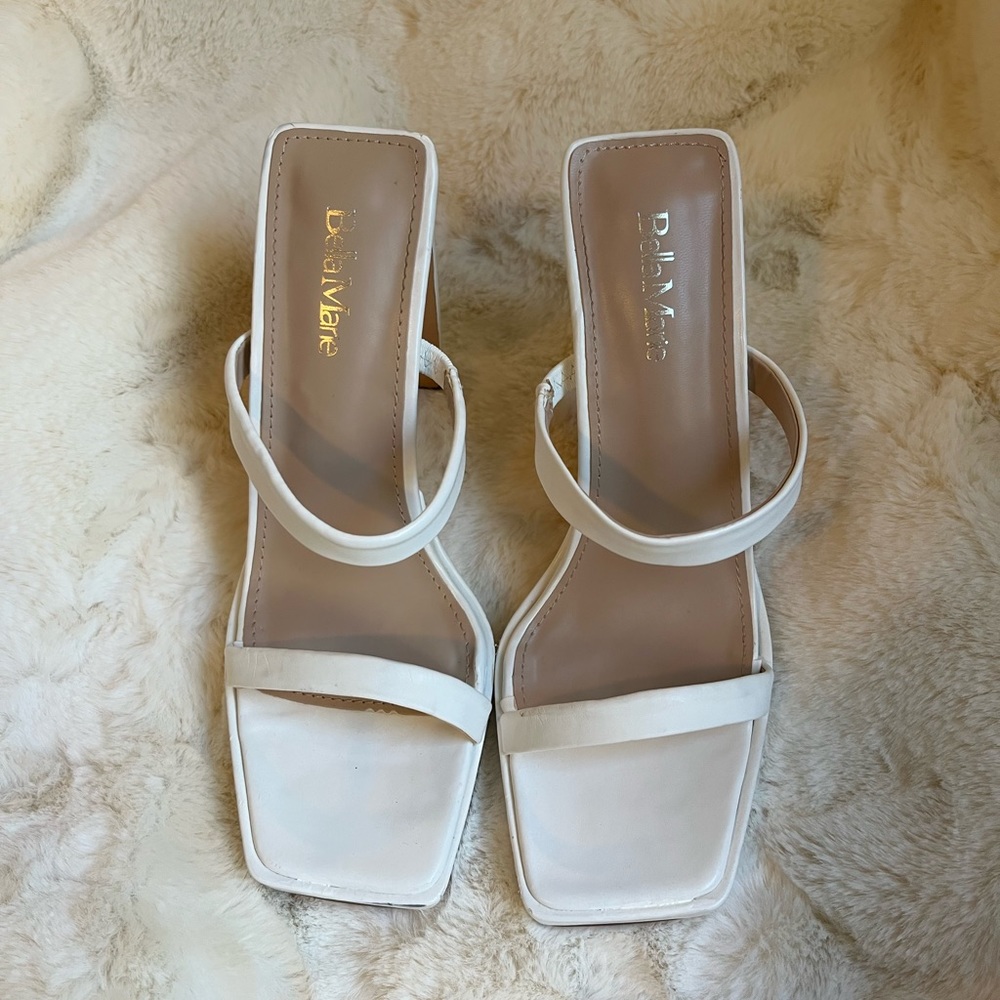 White Heels size 7!